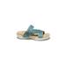 Wide Width Women's Desiree Sandal by Hälsa in Blue (Size 9 1/2 W)