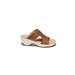 Women's Cassandra Slide Sandal by Hälsa in Cognac (Size 6 1/2 M)