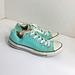 Converse Shoes | Converse All Star Mens Sz 7 Womens Sz 9 Mint Green Lace Tie Up Shoes Sneakers | Color: Green/White | Size: 9