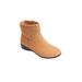 Women's The Zenni Bootie by Comfortview in Camel (Size 8 M)