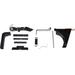 Centennial Defense Systems Lower Parts Kit for Gen 1-3 Glock 26 Serrated 2.5lb Mag Catch Spring 5lb Trigger Spring Black 50241