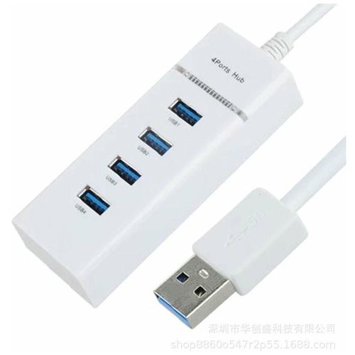 USB Adapter, USB Hub mit 4 USB 3.0 Ports und RJ45 Gigabit Ethernet Netzwerkadapter, USB Ethernet