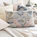 Kenneth Geometric Detail Printed Throw Pillow