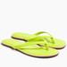J. Crew Shoes | J. Crew Easy Summer Flip-Flops Citrine Padded Foot Bed Thong Sandals | Color: Yellow | Size: Various