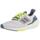 Adidas Men's Ultraboost 22 Running Shoe, White/Metal Grey/Linen Green, 10.5
