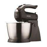 Brentwood 5 Speed 3 Qt. Stand Mixer Plastic in Black | 12 H x 8 W x 11.75 D in | Wayfair SM-1153