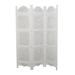 Canora Grey Elssa Bohemian Wood Room Divider Screen Wood in Gray | 72 H x 60 W x 1 D in | Wayfair 02C658EE391B431C898926A27A6459C1