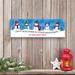 The Holiday Aisle® Our Hearts Keep Us Together Snowmen Canvas Print w/ Custom Personalization | Holiday Decoration Wall Art For Kitchen | Wayfair