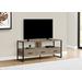 Tv Stand / 48 Inch / Console / Media Entertainment Center / Storage Drawers / Living Room / Bedroom / Laminate / Metal / Brown / Black / Contemporary / Modern - Monarch Specialties I 2618