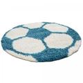 Jadorel - Tapis enfant shaggy foot en polypropylène doux et soyeux oeko tex® Autre - 120x120 rond