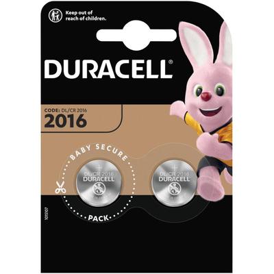 Duracell - Knopfzelle cr 2016 3 v 2 St. 90 mAh Lithium Elektro 2016