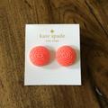 Kate Spade Jewelry | Kate Spade Coral Beaded Earrings | Color: Gold/Pink | Size: Os