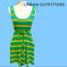 Urban Outfitters Dresses | Adorable Sundress By Urban Outfitter. Size Small | Color: Green/Yellow | Size: S