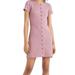 Madewell Dresses | Madewell Button Front Ribbed Mini Dress | Color: Pink/Purple | Size: M