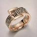 Michael Kors Jewelry | Mk Rose Gold Tone Pave Stone Ring | Color: Gold | Size: Size 7