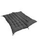 Yuly Ultra Thick 8 cm Bench Pad with Backrest, Soft Comfortable Cotton Bench Seat Mat, Anti-slip Garden Swing Hammock Seat Bench Cushion for 2-3 Seater