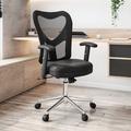 Inbox Zero High Back Mesh Task Chair Upholstered/Mesh | 37.5 H x 24 W x 24 D in | Wayfair 198D92D1318249E595EF281EC8CB90D7