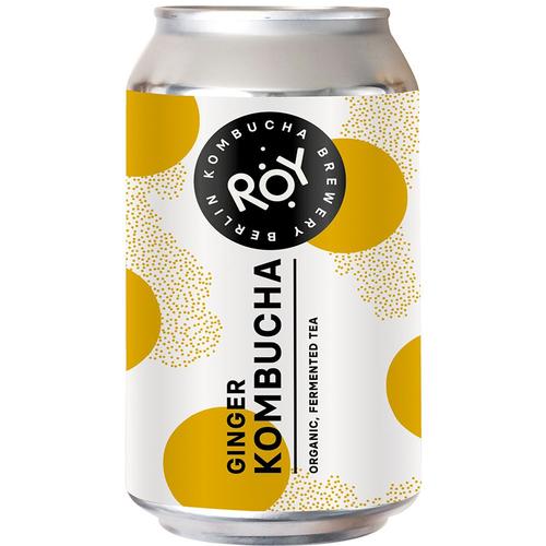 24x ROY Ginger Kombucha 24x330 ml Getränk