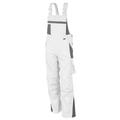 QUALITEX HIGH QUALITY WORKWEAR Qualitex Arbeitshose 'PRO'' in weiß/grau, Größe: 98 - Latzhose MG 245 g - Blaumann für PROfessionals