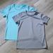 Under Armour Tops | 2 Under Armour Semi-Fitted Heatgear Shirt Sleeve Tops | Color: Blue/Silver | Size: S