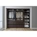 Closet & Co 36" W Closet System Walk-In Tower Manufactured Wood in Brown | 84 H x 36 W x 21 D in | Wayfair UC.360202