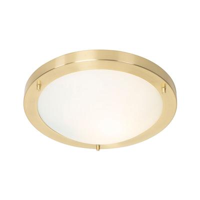 Moderne Deckenleuchte gold 31 cm IP44 - Yuma