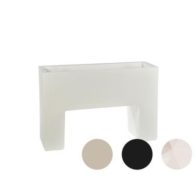 Vondom »MURO« Pflanzengefäß 8x24 cm / White / Lackiert Hochglanz Image
