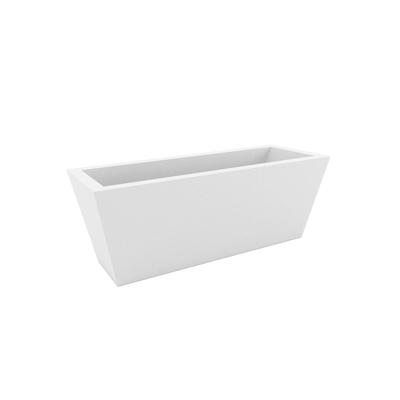 Vondom »JARDINERA« Simple Outdoor Pflanzengefäß 100x40 cm / Black / Lackiert Hochglanz Image