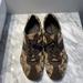 Coach Shoes | Coach Monogram Metallic Sneakers | Color: Brown/Tan | Size: 9