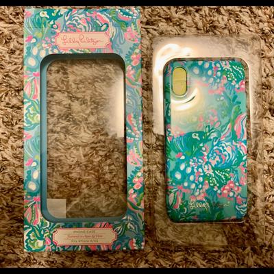 Lilly Pulitzer Cell Phones & Accessories | Brand New Lilly Pulitzer Iphone Case For Iphone X / Xs | Color: Green/Pink | Size: Iphone X / Xs