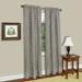 Wide Width Buffalo Check Window Curtain Panel by Achim Home Décor in Taupe (Size 42" W 84" L)