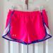 Under Armour Bottoms | Girls Youth L Under Armour Running Athletic Shorts Pink Preowned No Flaws Noted | Color: Pink | Size: Lg