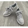 Adidas Shoes | Adidas Suede Shoes | Color: Gray/White | Size: 9