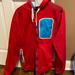 Under Armour Shirts | Mens Under Armour Fleece Lined Zip Up Hoodie | Color: Blue/Red | Size: L