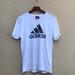 Nike Shirts | Adidas Men’s White T-Shirt Size M | Color: Blue/White | Size: M