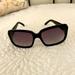 Gucci Accessories | Gucci Black Rectangle Sunglasses | Color: Black/Silver | Size: Os