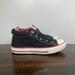 Converse Shoes | Converse Allstar Chuck Taylor Ct Street Mid Black Red Sneakers Junior Size 2 | Color: Black/Red | Size: 2b