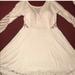 Free People Dresses | Free People Cruel Intentions Crochet Lace Up Dress | Color: White | Size: S