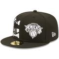 Men's New Era Black/White York Knicks 2022 NBA Draft 59FIFTY Fitted Hat