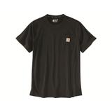 Carhartt Men's Force Relaxed Fit Midweight Short Sleeve Pocket T-Shirt, Black SKU - 193251