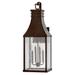 Hinkley Lighting Beacon Hill 32 Inch Tall 4 Light Outdoor Wall Light - 17468BLC