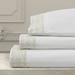 Five Queens Court Makayla 300 Damask Sheet Set 100% cotton in White | California King | Wayfair 2785002WKSS