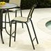 Telescope Casual Reliance 29" Patio Bar Stool in Gray | 46 H x 21 W x 28 D in | Wayfair 8L9K-B362