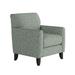 Armchair - Lark Manor™ Aravis 30" Wide Armchair Wood/Polyester/Fabric in Green/Brown | 38 H x 30 W x 32 D in | Wayfair