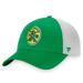 Men's Fanatics Branded Kelly Green/White Oakland Athletics Cooperstown Collection Core Trucker Snapback Hat