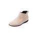 Women's The Farren Bootie by Comfortview in Oyster Pearl (Size 7 1/2 M)