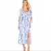 Free People Dresses | Free People Blue And White Floral Dress | Color: Blue/White | Size: 2