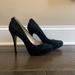 Michael Kors Shoes | Michael Kors Black Suede Pumps | Color: Black | Size: 7.5