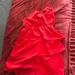 Anthropologie Dresses | Hawks Anthropologie Brand Dress, Size Small | Color: Red | Size: S