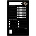 UCF Knights 11'' x 19'' Chore Chalkboard